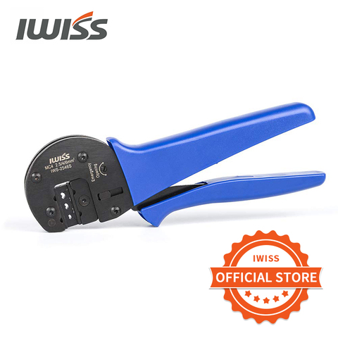 IWISS IWS-2546S MC4 alicates de engarzado Solar herramientas de engarzado manual con rango de engarzado localizador 2,5/4/6mm2 (14-10 AWG) ► Foto 1/6