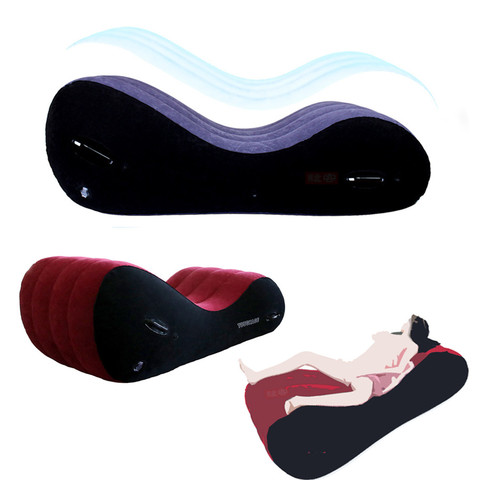 Toughage-sofá Sexual inflable para adultos, cama plegable, silla Bdsm, posiciones sexuales, cojín de cuña para parejas ► Foto 1/6