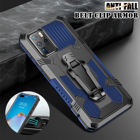 Funda a prueba de golpes para móvil, carcasa armadura para Honor 8A Prime 9X 9C 7A 8S 9S 7S 20 Lite 20S, Huawei P30 P40 Lite E Y9A Y7A Y6P Y8P Y5P ► Foto 1/6