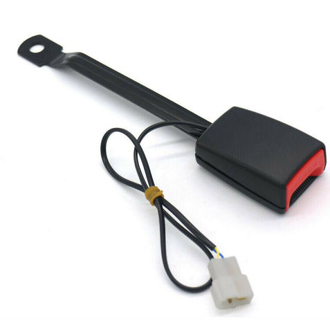 De alta calidad para cinturón de seguridad de coche cerradura Camlock frente del coche hebilla para cinturón de seguridad conector de conector enchufe con la advertencia Cable Auto Accesorios ► Foto 1/6