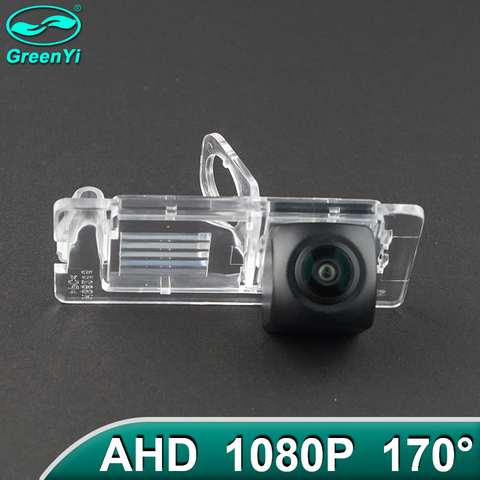 GreenYi 170 grados 1920x1080P HD AHD vehículo cámara de visión trasera para Renault Fluence Dacia Duster Megane 3 Nissan Terrano Coche ► Foto 1/6