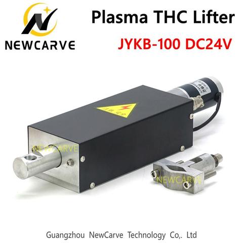 Plasma THC elevador JYKB-100 DC24V linterna automática altura controlador 100mm CNC THC levantador de Plasma Z eje elevador NEWCARVE ► Foto 1/5