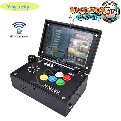 Miniarcade Pandora box 3d 4018 en 1, consola de videojuegos portátil LCD, botones, placa PCB, máquina recreativa Retro ► Foto 1/6