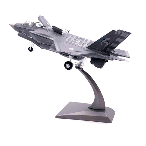 Modelo de avión de Metal fundido a presión, 1:72, Cuerpo de Marines de los Estados Unidos, F35B, despegue y aterrizaje vertical, F35, avión de combate militar stealth ► Foto 1/5