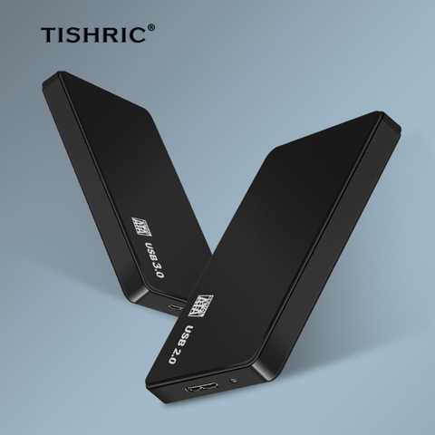TISHRIC-caja de disco duro externo, carcasa de disco duro de 2,5 pulgadas, Funda de disco duro, Optibay, Sata a USB, 2,5 pulgadas, SSD, USB3.0 ► Foto 1/6