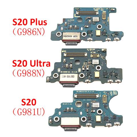 Placa de carga flexible para Samsung Galaxy S20 Plus Ultra G986N G981U G988N A20 A205U, Conector de puerto USB, Cable de cinta de carga ► Foto 1/6