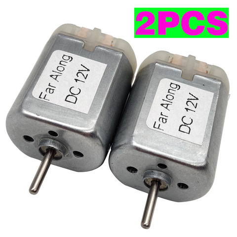 FC-280PC Mini Micro DC, motores de alta velocidad, 12V, 12500RPM, para cerradura de puerta Central de coche, espejo retrovisor de vehículo, juguetes o dispositivo inteligente ► Foto 1/6