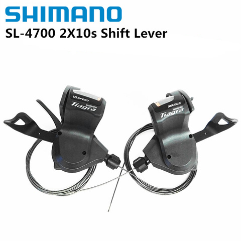 SHIMANO-palanca de cambio de velocidad Tiagra SL 4700, 2x10, un par, izquierda y derecha, SL 4700, desviadores de 2x10 velocidades ► Foto 1/5