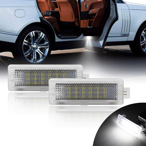 2 uds. Luz LED de cortesía para debajo de la puerta, luz sin Error para Range Rover/sport Discovery, para Land rover Evoque LR2 LR3 LR4 lámparas de coche ► Foto 1/6