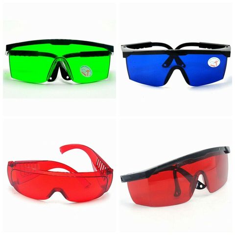 Gafas de seguridad para láser 450nm, 532nm, 650nm, protección ocular, azul, verde, rojo ► Foto 1/6