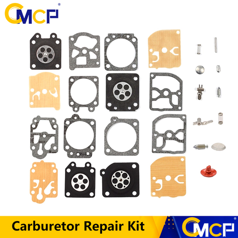 Juego de reparación de carburador para CG230/330 /430/520, Kit de reparación de motosierra, desbrozadora para cortadora de césped 4500 5200, piezas de repuesto Chai ► Foto 1/6