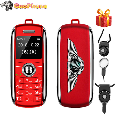 Mini teléfono móvil desbloqueado con Bluetooth, pantalla de 0,66 pulgadas, manos libres, MP3, Voz Mágica, Sim Dual, el más pequeño ► Foto 1/6