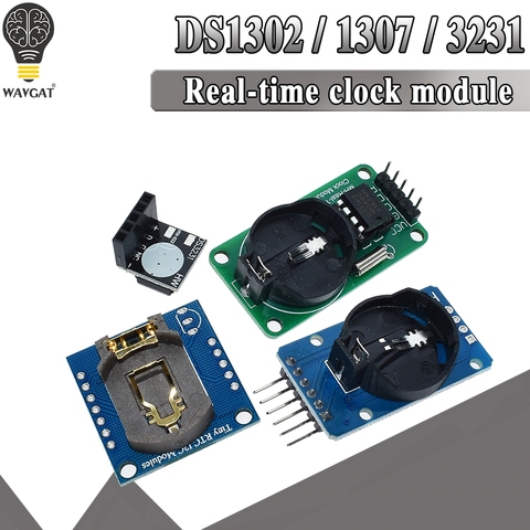 Módulo IIC DS3231 AT24C32 Módulo de reloj de precisión DS1302 módulo de memoria DS1307 mini módulo en tiempo Real 3,3 V/5V para Raspberry Pi ► Foto 1/6