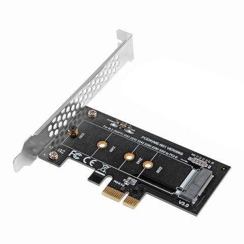 Adaptador de convertidor de llave M.2 NVMe SSD Express, tarjeta PCIE 3,0 X1 a M, SSD externo, compatible con 2230,2242,2260,2280, para Samsung PM961 ► Foto 1/6