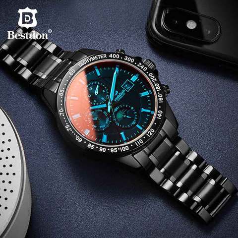 Bestdon-reloj mecánico para hombre, de cristal de zafiro, resistente al agua, automático, deportivo, Masculino ► Foto 1/6