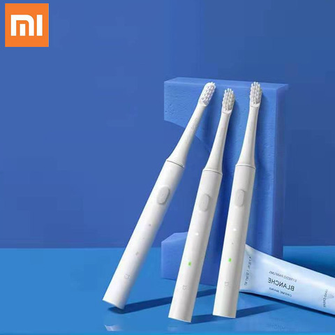 Xiaomi-cepillo de dientes eléctrico inteligente Mijia T100, Original, 30 días, 46g, modo de limpieza de dos velocidades, Xiaomi MI HOME ► Foto 1/6