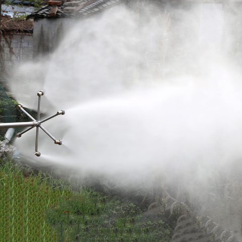 Alta Presión pulverizador agrícola de la fruta del árbol de niebla de plaguicidas Spinkler jardín riego boquilla de atomización de agricultura pistola ► Foto 1/6