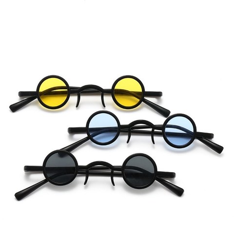 1 Uds nuevo clásico Vintage gótico estilo vampiro gafas de sol genial gafas de sol pequeño diseño de marca conductor gafas ► Foto 1/6