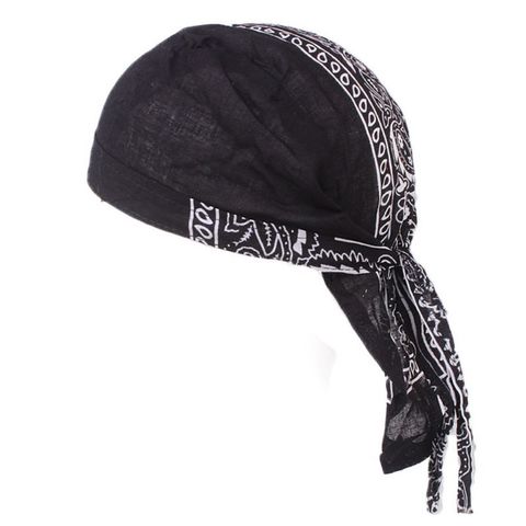 Bandana de ciclismo cráneo Cap Beanie ligero de algodón ajustable de sombrero Hood diadema velo trapos envolturas cabeza ► Foto 1/6