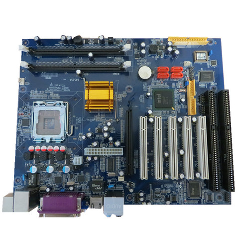 KH-945 con procesador E7400/7500 + 2G RAM Intel LGA775 ATX, placa base 5PCI 2ISA (procesador de placa base y Memoria) ► Foto 1/5