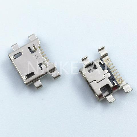 Conector Micro USB de 7 pines para teléfono móvil LG, Mini conector de carga de datos con cola de babor, compatible con modelo G4 F500 H815 V10 K10 K420 K428, por 10 Uds. ► Foto 1/1