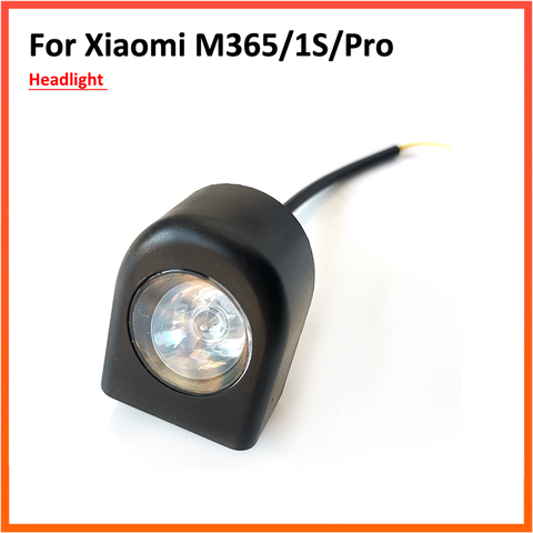 La cabeza de la lámpara de la linterna de luz Led de la lámpara frontal reemplazo para Xiaomi Mijia M365 Scooter Eléctrico partes ► Foto 1/6