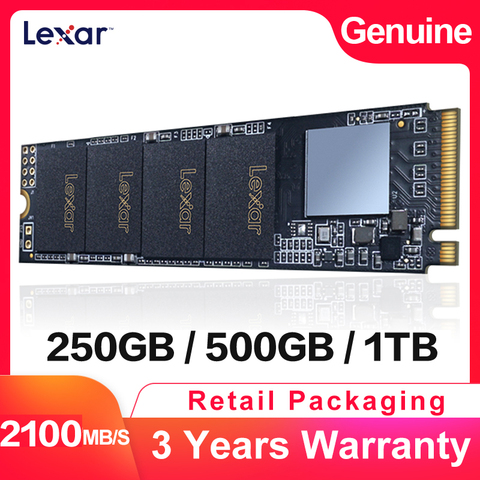 Lexar LNM610 3D NAND SSD 250GB 500GB 1TB m2 2280 NVMe PCIe Gen3.0x4 disco duro interno de estado sólido para ordenador portátil ► Foto 1/1