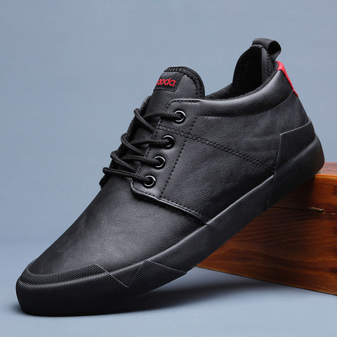 Zapatillas de deporte de invierno para hombre, zapatos informales transpirables de talla grande, calzado de oficina, para conducir, para invierno, 2022 ► Foto 1/5