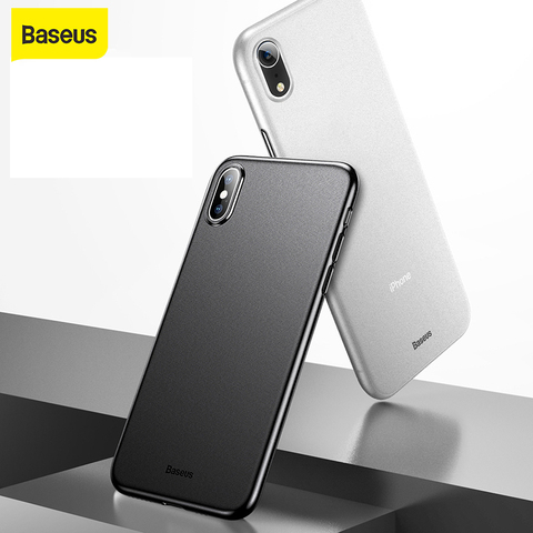 Baseus-funda protectora para teléfono móvil iPhone, cubierta trasera ultrafina para iphone XS Max XR 11 pro max, envío rápido ► Foto 1/6