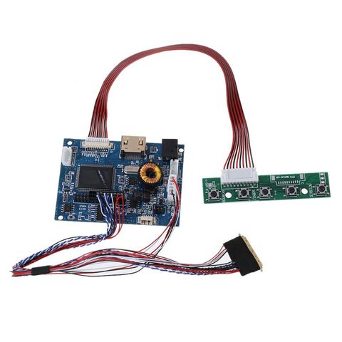 Placa controladora HdMI Lvds, Kit de Cable de 40 pines para Raspberry PI 3, pantalla de 7-42 