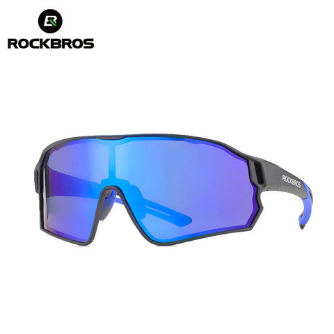 ROCKBROS-gafas polarizadas deportivas para hombre y mujer, UV400, para ciclismo de montaña ► Foto 1/6