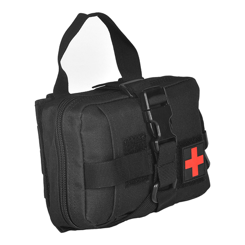 Bolsa de primeros auxilios Molle táctica de desmontaje rápido, bolsa médica EMT Gear, almacenamiento EDC de emergencia, caza del ejército, Campamento, aventura al aire libre ► Foto 1/6