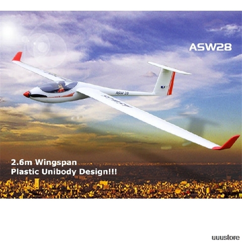 Volantex ASW28 ASW-28 2600mm envergadura EPO planeador parapente RC avión PNP aviones al aire libre juguetes de Control remoto modelos DIY ► Foto 1/6