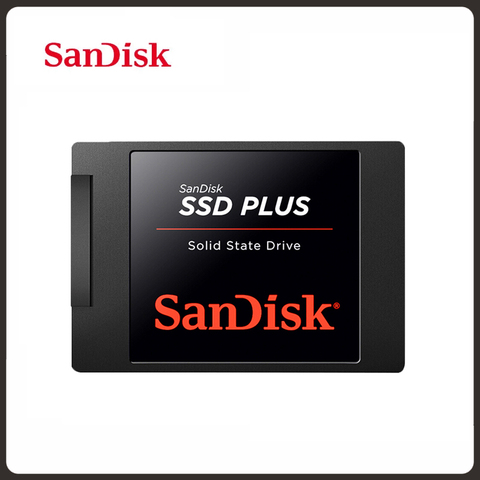Sandisk-disco duro interno de estado sólido SSD Plus, SATA III, 2,5 