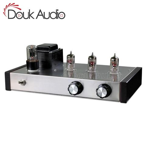 Douk Último Tubo de Vacío 12AX7 Preamplificador de Audio Estéreo de Alta Fidelidad Amplificador de Tubo De La Válvula/Procesador De Audio Puro Hecho A Mano ► Foto 1/6