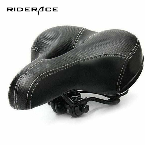 Asiento de sillín de bicicleta ergonómico culo grande suave esponja elástica cojín cómodo MTB bicicleta de carretera accesorios de ciclismo piezas RR7401 ► Foto 1/6