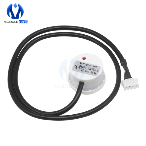 Interruptor de nivel de líquido de agua Detector sin contacto Sensor de nivel adhesivo externo NPN PNP Rs485 interfaz adaptador de corriente Compatible ► Foto 1/6