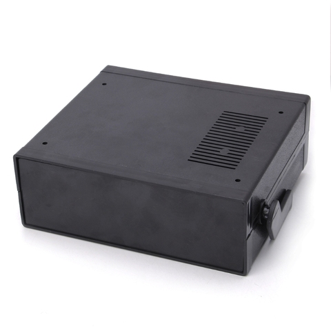 Carcasa electrónica de plástico resistente al agua, caja de instrumentos de Cajas de almacenamiento, color negro, 200x175x70mm ► Foto 1/6