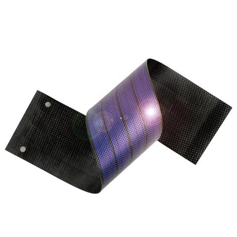 Panel Solar Flexible y profesional, placa de células solares fotovoltaicas con película fina, bricolaje, cargador de batería, resistente al agua, plegable, 1,2 W ► Foto 1/6