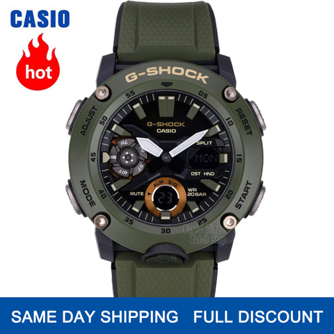 Casio reloj g reloj de choque hombres superior juego de lujo Doble LED militar Cronógrafo hombres reloj relogio reloj digital reloj de cuarzo reloj de pulsera luminoso relojes deportivos de buceo luminoso G-SHOCK reloj ► Foto 1/6