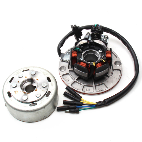 Kit de rotor de estátor Magneto con luz para motor Dirt Bike, piezas eléctricas automáticas para YX YINXIANG 150cc/160CC, motocicleta Pit Pro ► Foto 1/1