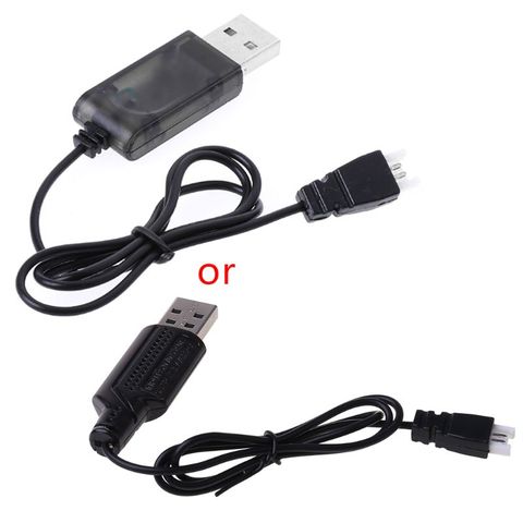 Cable de cargador USB de batería de 3,7 V para cuadricóptero de control remoto, carga rápida, para Syma X5 X5C Hubsan H107L H107C ► Foto 1/6
