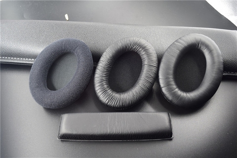 Almohadillas cojín tazas oreja cubierta de almohadillas para Sennheiser HD418 HD419 HD428 HD429 HD439 HD438 HD448 HD449 orejeras de espuma ► Foto 1/5