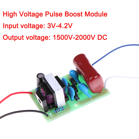 Módulo de impulso de pulso de alto voltaje, 1 unidad, DC-DC, 3V-4,2 V, 3,7 V, 1500V, paso hasta 2000V-1800V ► Foto 1/5