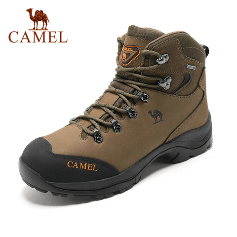 CAMEL-zapatos de Trekking impermeables para hombre, calzado de senderismo al aire libre, botas de montaña antideslizantes, resistentes al desgaste, para escalada, turismo ► Foto 1/6