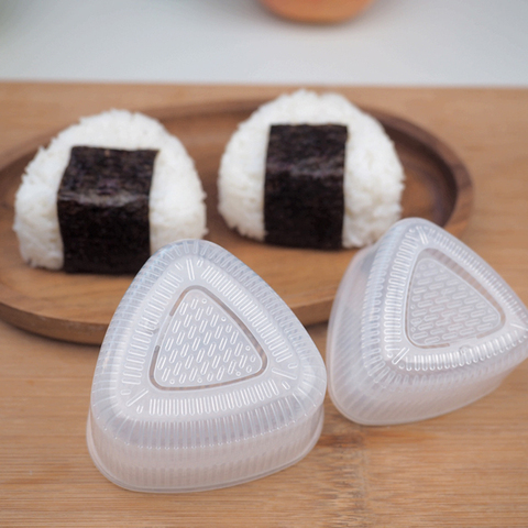 4 unids/set DIY molde para Sushi Onigiri bola de arroz prensa para alimentos Triangular Sushi molde Kit de la cocina japonesa Bento Accesorios ► Foto 1/6