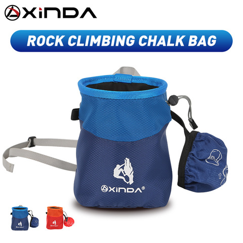 XINDA-Bolsa de tiza ligera de alta calidad para hombre y mujer, bolsa de magnesio para escalada en roca y gimnasio ► Foto 1/6