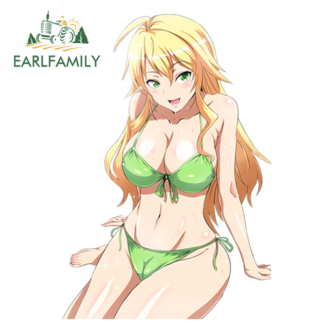 EARLFAMILY 13cm juego Anime japonés el iDOLM STER belleza Sexy Hoshii Miki calcomanías pegatinas de Rally coche etiqueta impermeable ► Foto 1/6