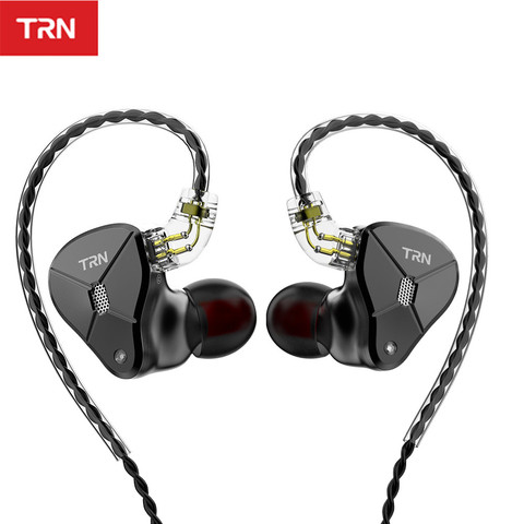 TRN BA5 5BA en el auricular del oído 10 equilibrio Amarture conductor unidad HIFI DJ Monitor auricular con 2PIN Cable desmontable V80 \ V90 ► Foto 1/6