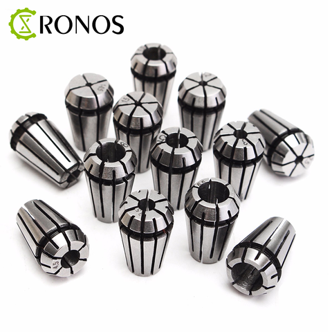 Portabrocas ER11 de 1-7MM para herramienta de fresado CNC, portaherramientas de torno ER11, 13 unids/lote, husillo CNC ► Foto 1/5